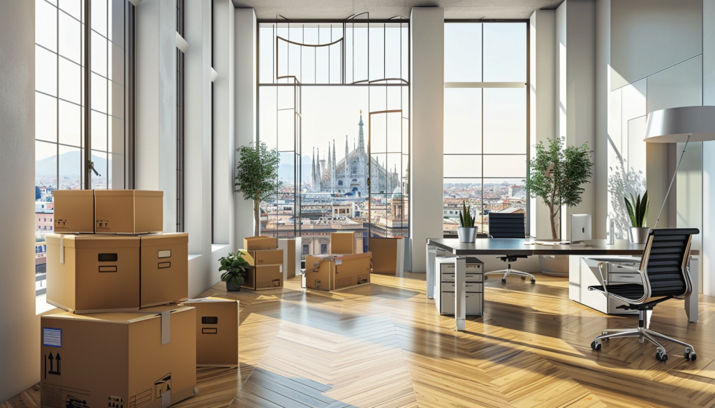 Traslochi ufficio azienda Milano